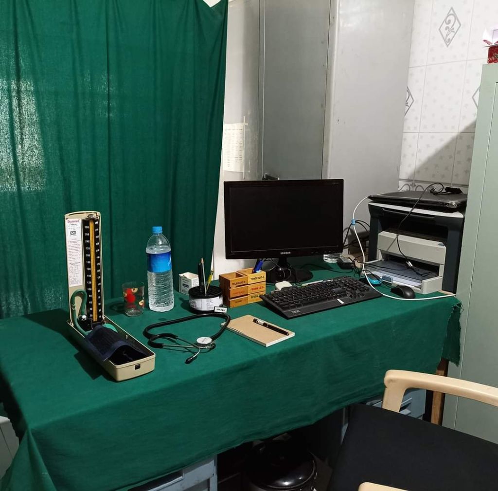 Morning OPD Consultation Room